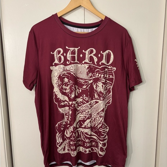 Maroon Bard to the Bone T-Shirt - Picture 1 of 5